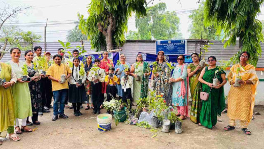 इनरव्हील क्लब द्वारा पौधा रोपण कार्यक्रम आयोजित 